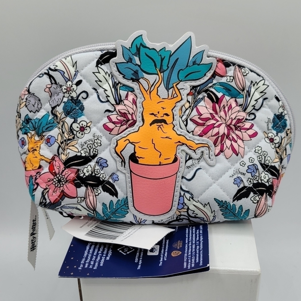 Vera Bradley Harry Potter Herbology Mandrake Cosmetic Bag - Picture 7 of 7